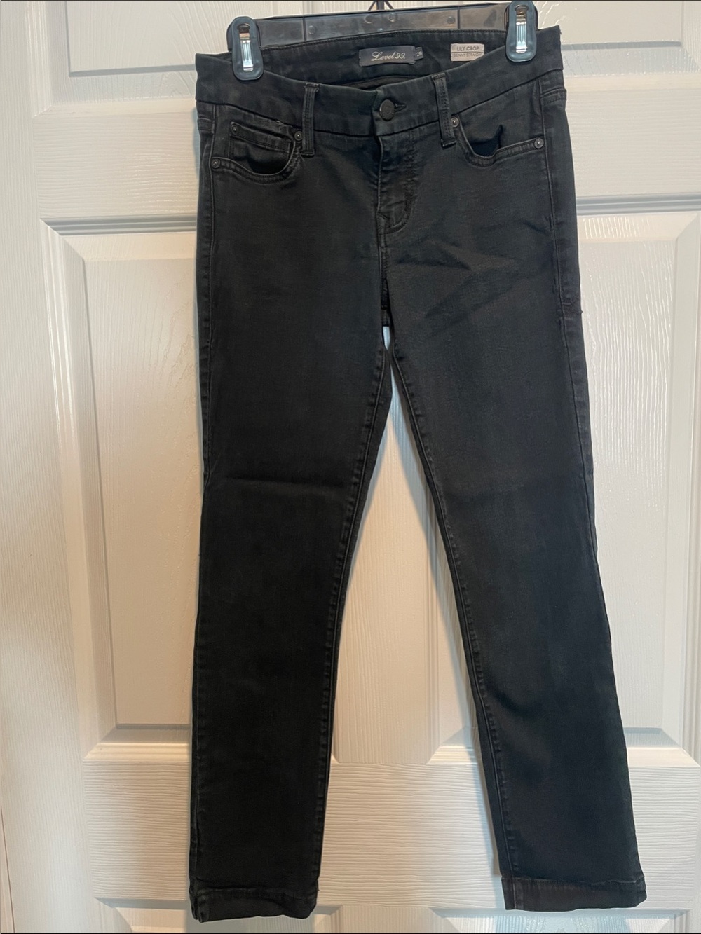 Level 99 Women's Black Skinny Jeans - Slim Stretch Denim